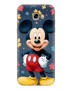 Чехол для Samsung Galaxy A7 2017 (A720, A720F) с картинкой «Осенний Mickey Mouse»