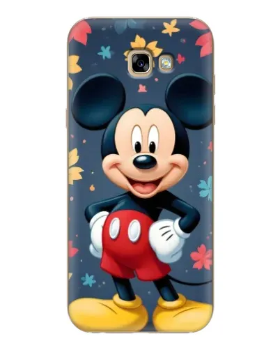 Чехол для Samsung Galaxy A7 2017 (A720, A720F) с картинкой «Осенний Mickey Mouse»