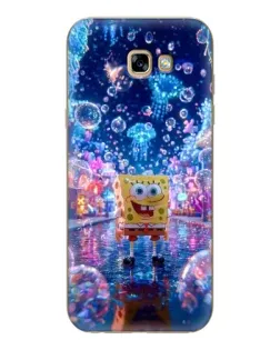 Чехол для Samsung Galaxy A7 2017 (A720, A720F) с картинкой «Неоновый океан»