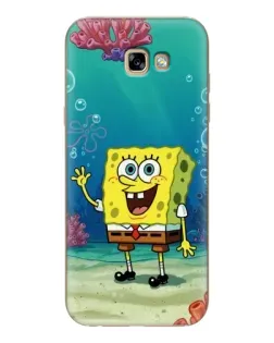 Чехол для Samsung Galaxy A7 2017 (A720, A720F) с картинкой «Подводный привет»
