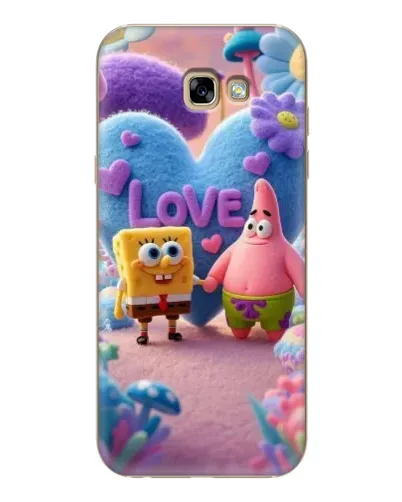 Чехол для Samsung Galaxy A7 2017 (A720, A720F) с картинкой «Губка Боб Патрик» Чехол для Samsung Galaxy A7 2017 (A720, A720F) с картинкой «Губка Боб Патрик»