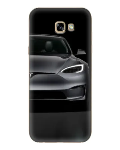 Чехол для Samsung Galaxy A7 2017 (A720, A720F) с картинкой «Tesla Model S Look»