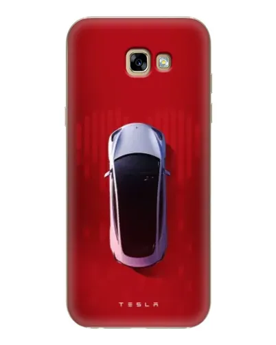 Чехол для Samsung Galaxy A7 2017 (A720, A720F) с картинкой «Tesla Top View»