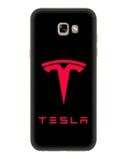 Чехол для Samsung Galaxy A7 2017 (A720, A720F) с картинкой «Tesla Red Logo» Чехол для Samsung Galaxy A7 2017 (A720, A720F) с картинкой «Tesla Red Logo»