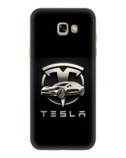 Чехол для Samsung Galaxy A7 2017 (A720, A720F) с картинкой «Tesla — серебристое авто» Чехол для Samsung Galaxy A7 2017 (A720, A720F) с картинкой «Tesla — серебристое авто»