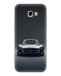 Чехол для Samsung Galaxy A7 2017 (A720, A720F) с картинкой «Mercedes на черном»
