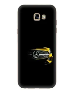 Чехол для Samsung Galaxy A7 2017 (A720, A720F) с картинкой «Mercedes — ретро стиль»