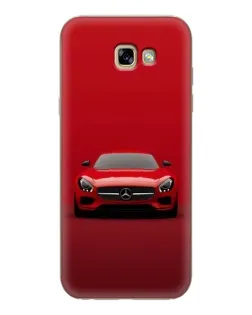 Чехол для Samsung Galaxy A7 2017 (A720, A720F) с картинкой «Красный Mercedes AMG»