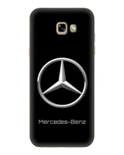 Чехол для Samsung Galaxy A7 2017 (A720, A720F) с картинкой «Mercedes Silver Logo»