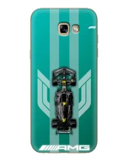 Чехол для Samsung Galaxy A7 2017 (A720, A720F) с картинкой «Mercedes AMG Petronas»