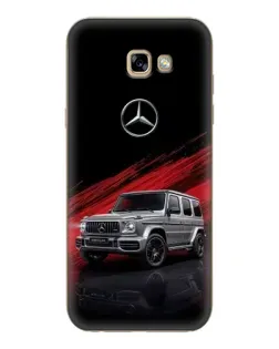 Чехол для Samsung Galaxy A7 2017 (A720, A720F) с картинкой «Mercedes G-Class красный»