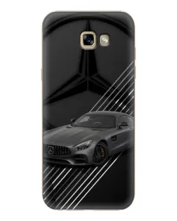 Чехол для Samsung Galaxy A7 2017 (A720, A720F) с картинкой «Mercedes AMG — графика»