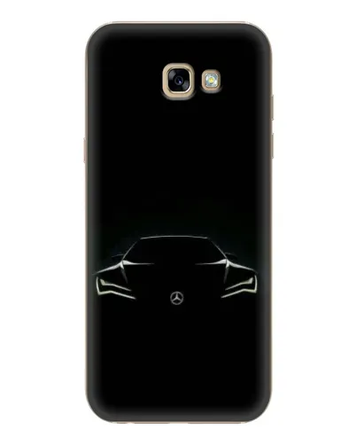 Чехол для Samsung Galaxy A7 2017 (A720, A720F) с картинкой «Mercedes — силуэт авто» Чехол для Samsung Galaxy A7 2017 (A720, A720F) с картинкой «Mercedes — силуэт авто»