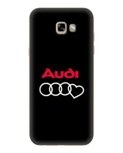Чехол для Samsung Galaxy A7 2017 (A720, A720F) с картинкой «Логотип Audi Heart»