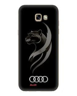 Чехол для Samsung Galaxy A7 2017 (A720, A720F) с картинкой «Графика — пантера и Audi»