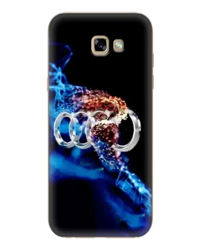 Чехол для Samsung Galaxy A7 2017 (A720, A720F) с картинкой «Энергия лого Audi»