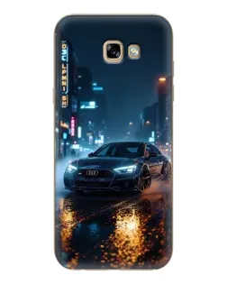 Чехол для Samsung Galaxy A7 2017 (A720, A720F) с картинкой «Ночной город и Audi»