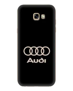 Чехол для Samsung Galaxy A7 2017 (A720, A720F) с картинкой «Audi — золотой логотип»