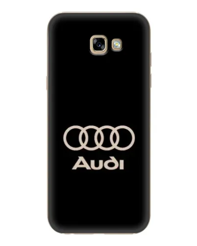 Чехол для Samsung Galaxy A7 2017 (A720, A720F) с картинкой «Audi — золотой логотип»