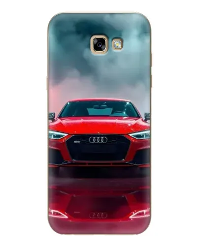 Чехол для Samsung Galaxy A7 2017 (A720, A720F) с картинкой «Audi RS — красный стиль»