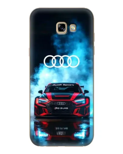Чехол для Samsung Galaxy A7 2017 (A720, A720F) с картинкой «Audi Sport — неон»