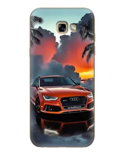 Чехол для Samsung Galaxy A7 2017 (A720, A720F) с картинкой «Audi — закат»