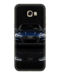 Чехол для Samsung Galaxy A7 2017 (A720, A720F) с картинкой «Audi — ночное отражение»