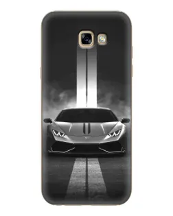 Чехол для Samsung Galaxy A7 2017 (A720, A720F) с картинкой «Lamborghini симметрия дорог»