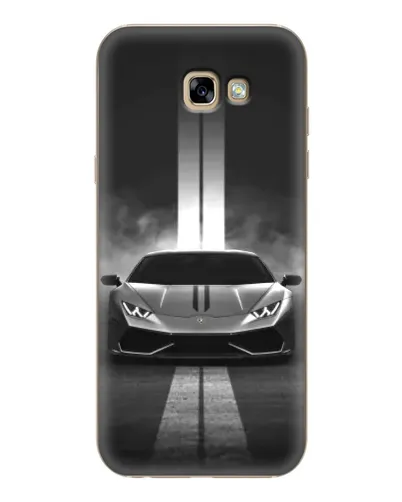 Чехол для Samsung Galaxy A7 2017 (A720, A720F) с картинкой «Lamborghini симметрия дорог»