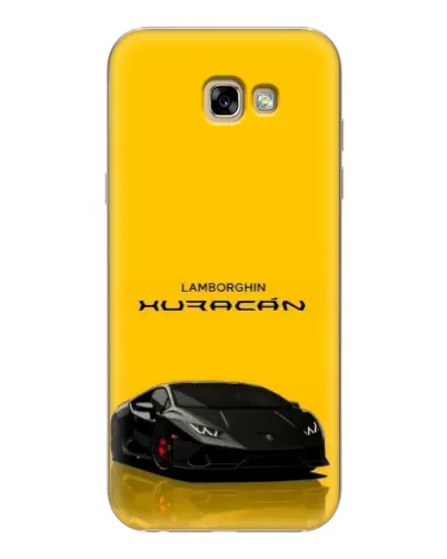 Чехол для Samsung Galaxy A7 2017 (A720, A720F) с картинкой «Lamborghini Huracan черный»
