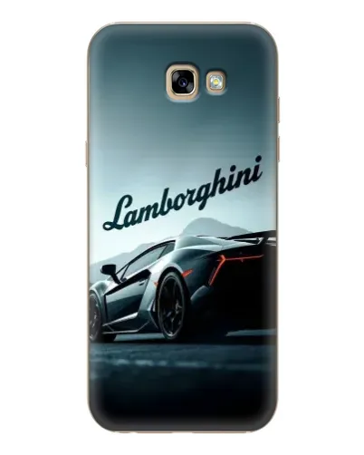 Чехол для Samsung Galaxy A7 2017 (A720, A720F) с картинкой «Классическая надпись Lamborghini»