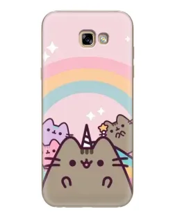 Чехол для Samsung Galaxy A7 2017 (A720, A720F) с картинкой «Единорог Pusheen»