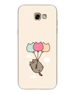 Чехол для Samsung Galaxy A7 2017 (A720, A720F) с картинкой «Пушин на шариках»