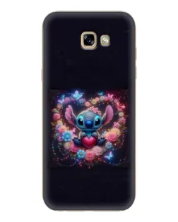 Чехол для Samsung Galaxy A7 2017 (A720, A720F) с картинкой «Stitch в цветах» Чехол для Samsung Galaxy A7 2017 (A720, A720F) с картинкой «Stitch в цветах»