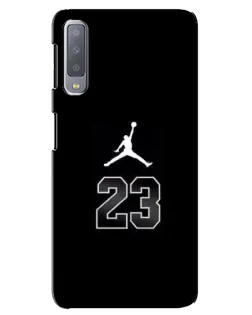 Чехол для Samsung Galaxy A7 2018 (A750) с картинкой «Jordan Flight 23»