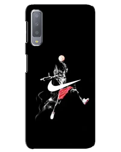 Чехол для Samsung Galaxy A7 2018 (A750) с картинкой «Jordan Jumpman»