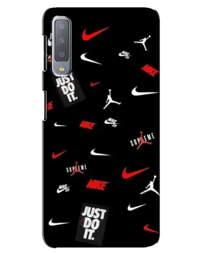 Чехол для Samsung Galaxy A7 2018 (A750) с картинкой «Nike Mix Pattern»