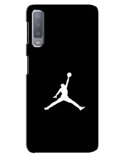 Чехол для Samsung Galaxy A7 2018 (A750) с картинкой «Jordan Silhouette»