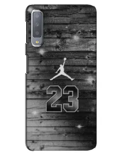 Чехол для Samsung Galaxy A7 2018 (A750) с картинкой «Jordan Carbon 23»