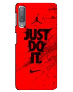 Чехол для Samsung Galaxy A7 2018 (A750) с картинкой «Nike Just Do It»
