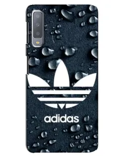 Чехол для Samsung Galaxy A7 2018 (A750) с картинкой «Adidas Trefoil Blue» Чехол для Samsung Galaxy A7 2018 (A750) с картинкой «Adidas Trefoil Blue»