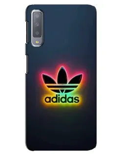Чехол для Samsung Galaxy A7 2018 (A750) с картинкой «Неоновый Adidas» Чехол для Samsung Galaxy A7 2018 (A750) с картинкой «Неоновый Adidas»