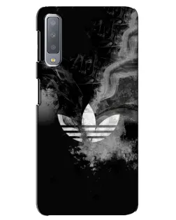 Чехол для Samsung Galaxy A7 2018 (A750) с картинкой «Абстрактный дым Adidas» Чехол для Samsung Galaxy A7 2018 (A750) с картинкой «Абстрактный дым Adidas»
