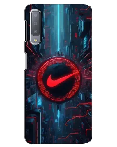Чехол для Samsung Galaxy A7 2018 (A750) с картинкой «Техногенный стиль Nike» Чехол для Samsung Galaxy A7 2018 (A750) с картинкой «Техногенный стиль Nike»