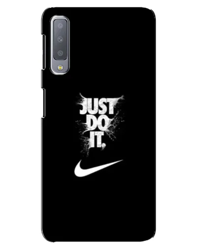 Чехол для Samsung Galaxy A7 2018 (A750) с картинкой «Текстовый принт Nike» Чехол для Samsung Galaxy A7 2018 (A750) с картинкой «Текстовый принт Nike»