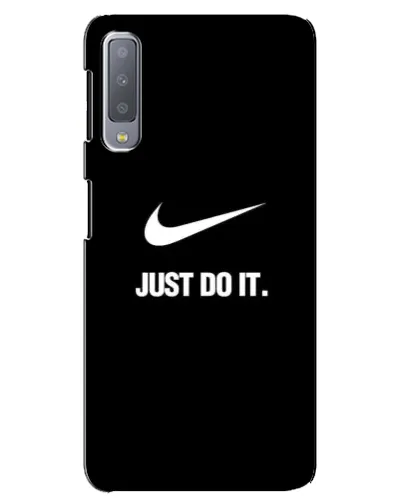 Чехол для Samsung Galaxy A7 2018 (A750) с картинкой «Классический принт Nike» Чехол для Samsung Galaxy A7 2018 (A750) с картинкой «Классический принт Nike»