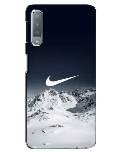 Чехол для Samsung Galaxy A7 2018 (A750) с картинкой «Nike — зимние горы» Чехол для Samsung Galaxy A7 2018 (A750) с картинкой «Nike — зимние горы»