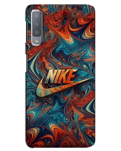 Чехол для Samsung Galaxy A7 2018 (A750) с картинкой «Nike в абстракции» Чехол для Samsung Galaxy A7 2018 (A750) с картинкой «Nike в абстракции»
