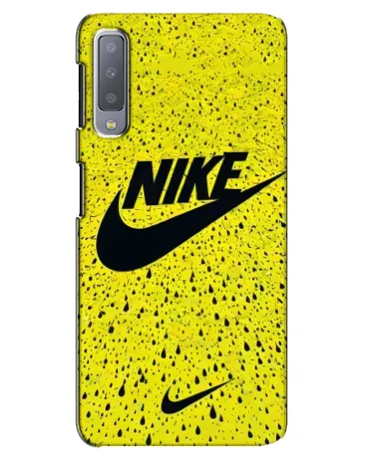 Чехол для Samsung Galaxy A7 2018 (A750) с картинкой «Желтый текстурный Nike» Чехол для Samsung Galaxy A7 2018 (A750) с картинкой «Желтый текстурный Nike»