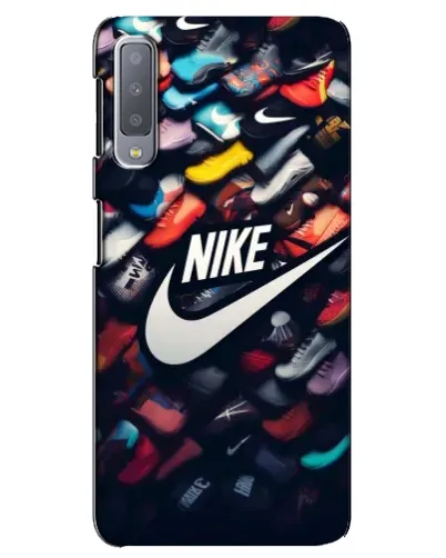Чехол для Samsung Galaxy A7 2018 (A750) с картинкой «Коллекция кроссовок Nike» Чехол для Samsung Galaxy A7 2018 (A750) с картинкой «Коллекция кроссовок Nike»